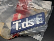 FIAT T. DS TDS T DS T.DS E LOGO SIGLA EMBLEMA FREGIO STEMMA SCRITTA BADGE TARGA