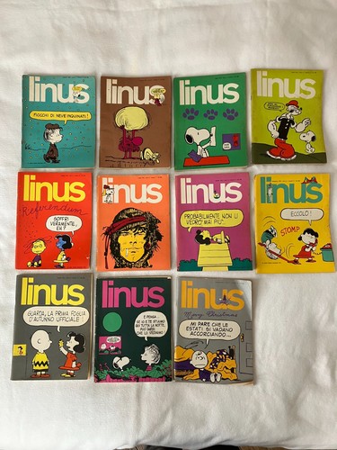 Rivista linus 1973 11 - 11, numeri
