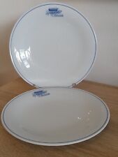 Richard Ginori Piatti Piani Il Porticciolo Filo Azzurro  Marchio Verde