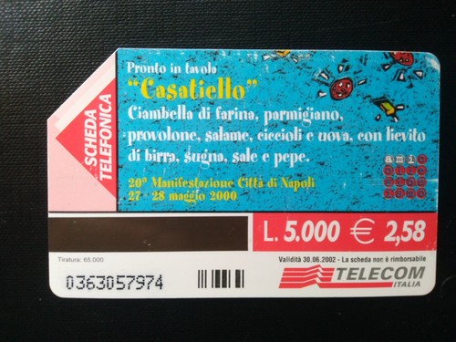 Scheda telefonica collezione - telefonica,