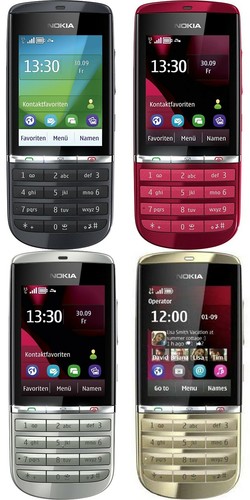 Nokia asha 300 touch type - touch, &