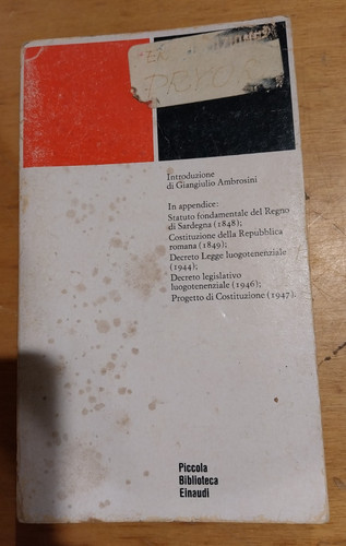 Libro costituzione italiana - costituzione,