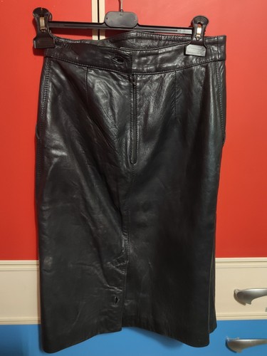 Gonna pelle vintage - in,
