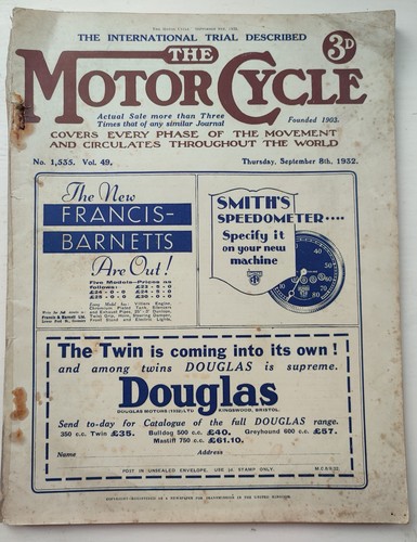 Motor cycle magazine - motor,