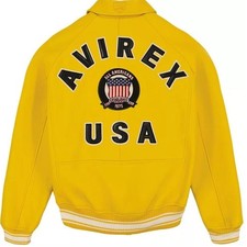 Avirex Giallo Real Bomber