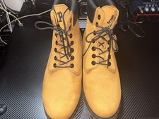 Timberland Uomo Taglia 10 W 6" Premium Boots 10061 Stivali Impermeabili Personalizzati