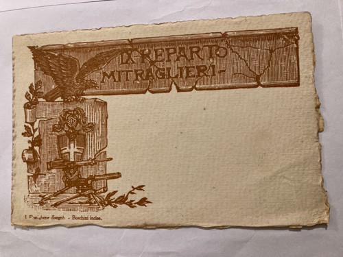 11232 cartolina reparto - 11232, ix