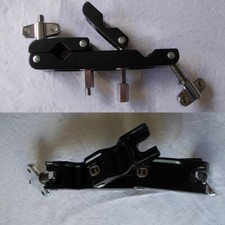GRETSCH morsa grabber clamp nera 1/2” e  1"  x braccio piatto reggitom batteria