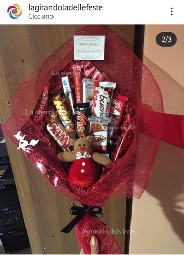 Bouquet cioccolato kinder - di,