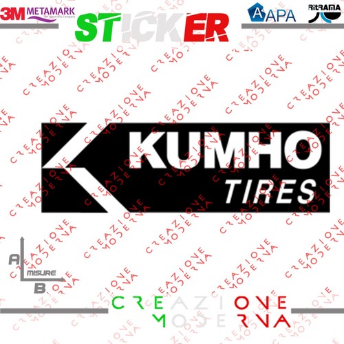 Adesivo sticker logo kumho - logo,