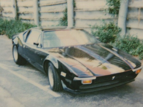 Polaroid nera 1973 detomaso - polaroid,