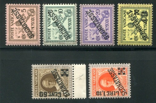 1931 vaticano segnatasse - vaticano,