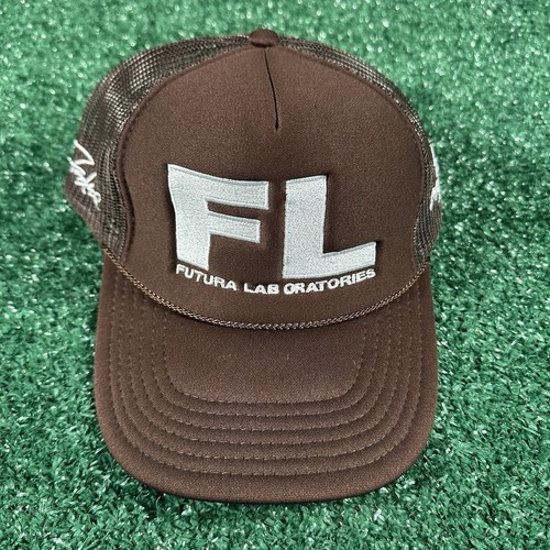 Cappello camionista marrone