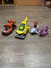 4x Paw Patrol Aqua Pups - tra