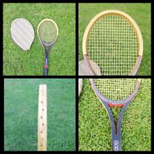 Racchetta tennis Nava viintage legno ''70 usata 4 volte ottima!