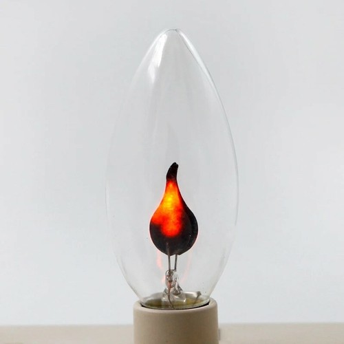 Lampadina effetto fiamma - lampadina, ad