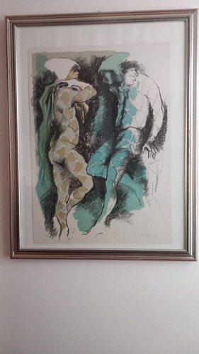 Arlecchini serigrafia - , su
