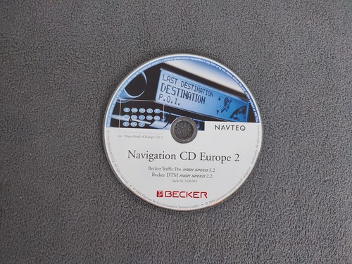 Navigazione becker traffic - cd,