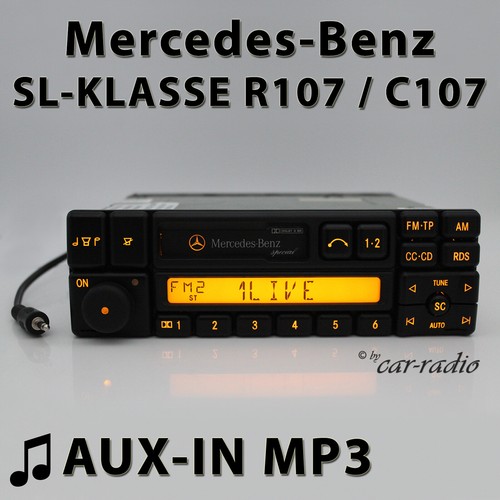 Mercedes r107 radio special - mercedes,