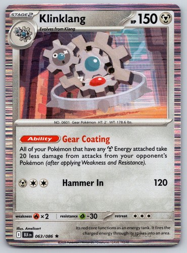 Klinklang holo 063 086 - holo, 063/086