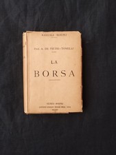 Manuali Hoepli  1923 La Borsa