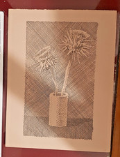 grafica disegno a china fiori