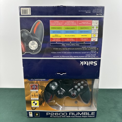 Saitek p2600 rumble gamepad - p2600, pc