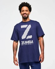 T-shirt unisex Zumba Blue Jean