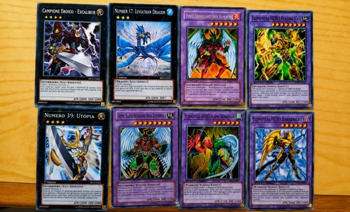 Deck completo eroe - completo,