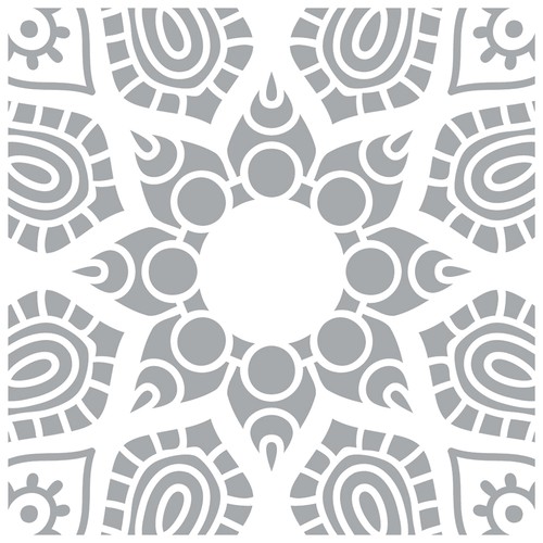 Stencil parete pavimento - da,