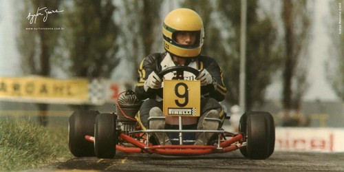 Quadro ayrton senna - quadro, go