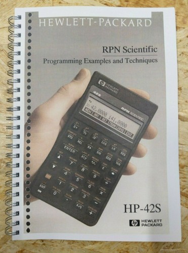42s calculator manual - 42s,