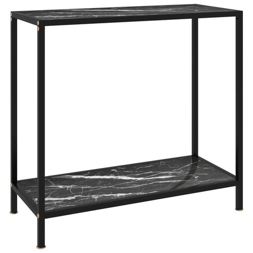 Vidaxl tavolo consolle - tavolo, nero