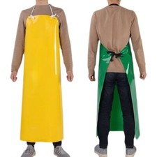 Grembiule bavaglino unisex TPU abbigliamento da lavoro impermeabile antiolio pulizia casa giardino cucina