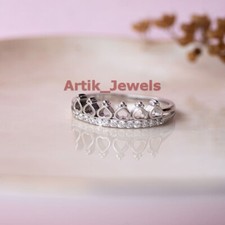Moissanite Rotonda Con 14K