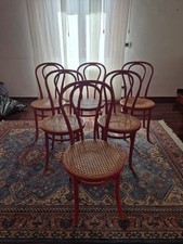 Sedie rosse thonet originali - sedie,