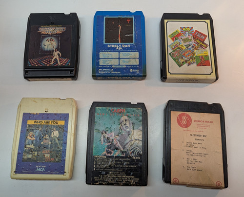 Lot vintage 8 - of, 8-track