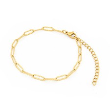 Bracciale Paperclip Acciaio