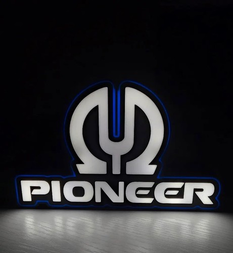 Lightbox pioneer insegna - pioneer,