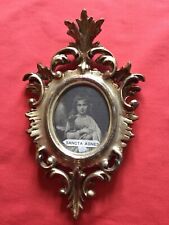 Antica reliquia Sant'Agnese di Roma V.M. vergine martire toccò il santo teschio 1962