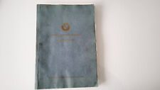 Manuale officina riparazione originale BMW 501 502 503 507 Touring Sport