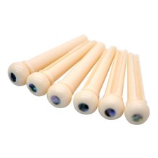 Takamine Bridge Pin Strings Pin Ivory Avalon Dot Parti Chitarra Elettrica Acustica 