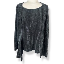 Top donna scintillante glitter