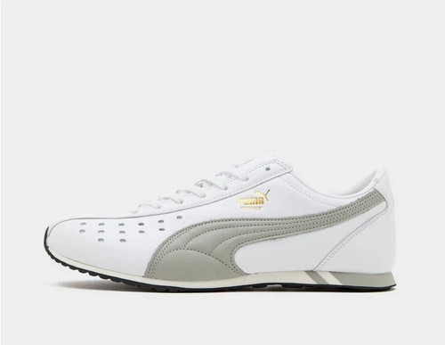 Puma sprint pelle bianca - in, e