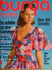 vecchio quaderno moda burda