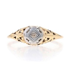 Oro Giallo Diamante Art Déco