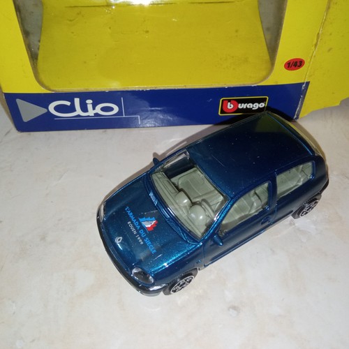 Bburago burago renault clio - renault,