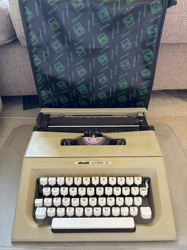 Vintage olivetti lettera - lettera, 25