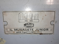 targa originale radio Magneti  Marelli "il Musagete junior"