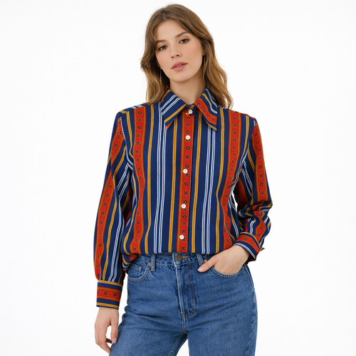 Camicia blusa donna vintage